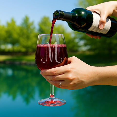 On The Rox Drinks gift-ready wine glass in a stylish box; ready to give