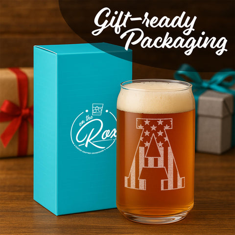 Gift-ready packaging from On The Rox for immediate gifting