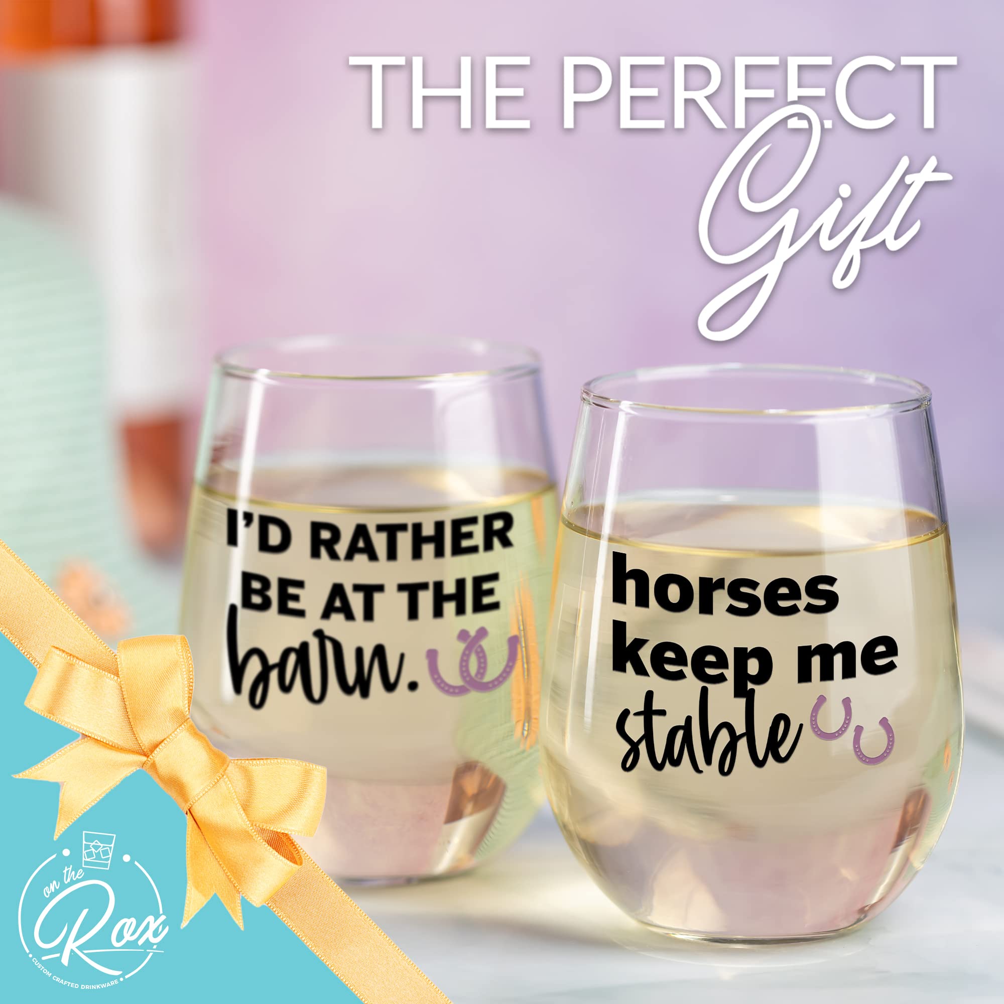 On The Rox USA-made artisan horse glasses, crafted in the USA for lasting quality.