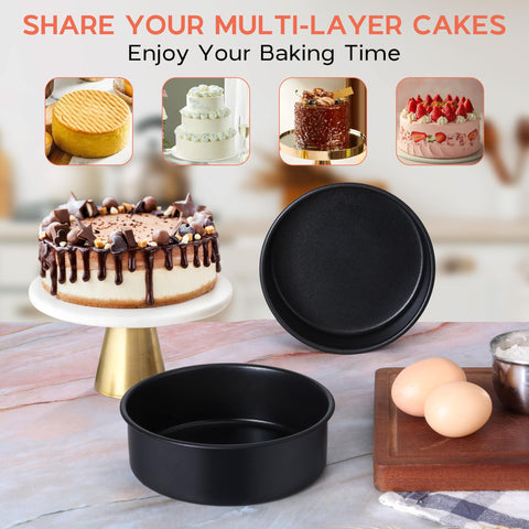 Onader dishwasher safe cake pans ensure quick cleanup