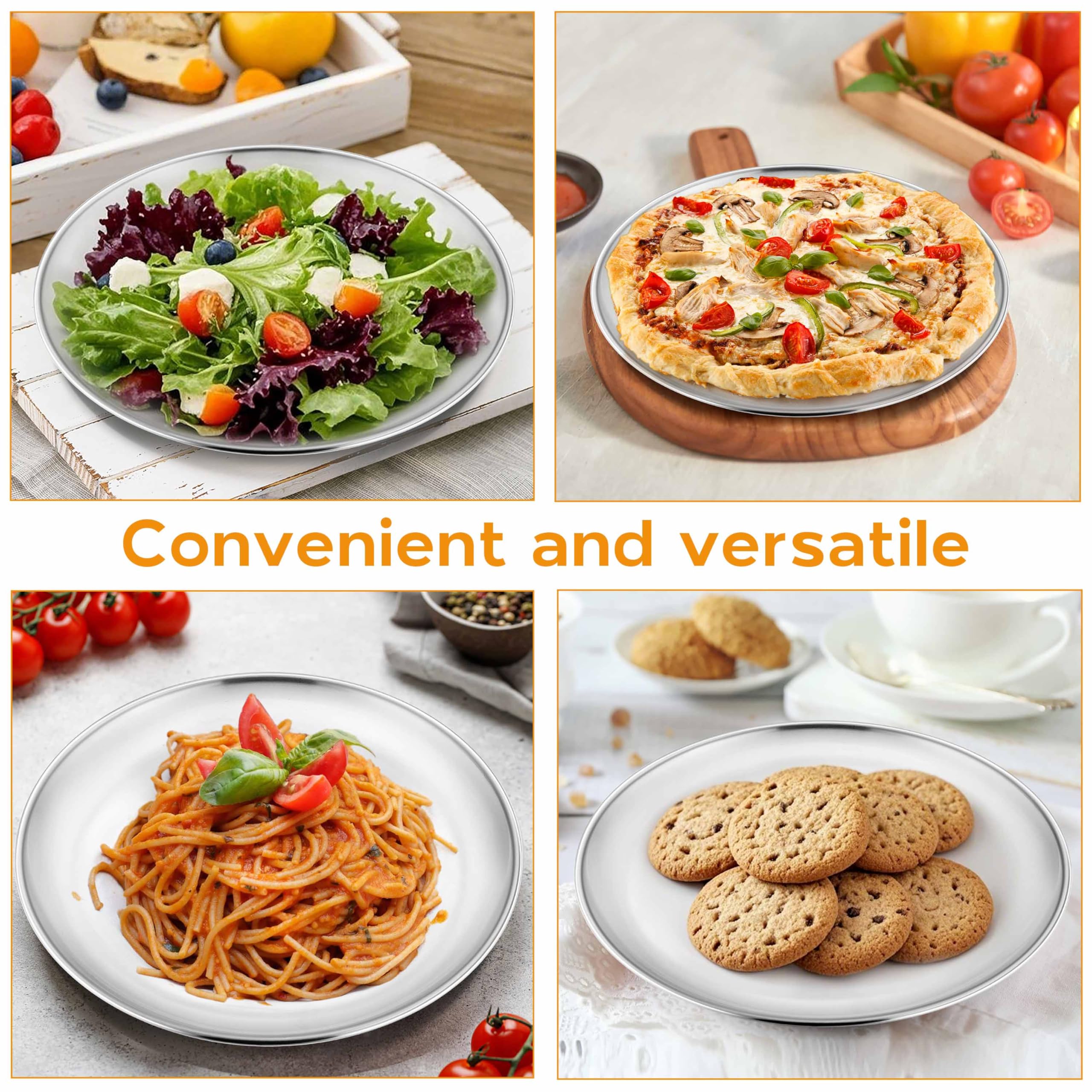 Onader shatterproof design minimizes breakage during kids' meals and busy days.