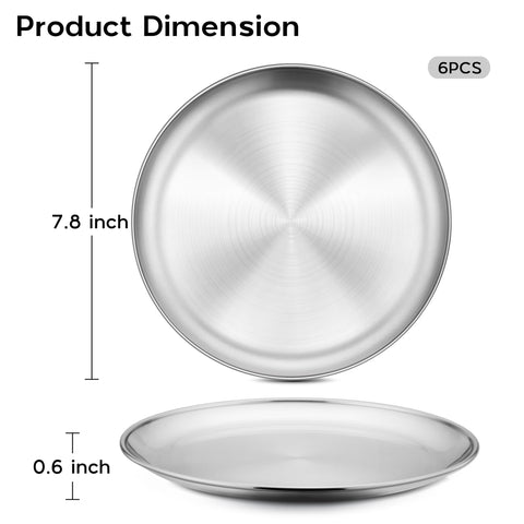Onader stackable dinner plates save cabinet space and simplify transport.