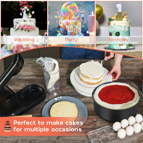Onader versatile bakeware 6 inch cake pans for multiple tasks
