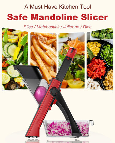 420 stainless steel blades ensuring durable, safe performance
