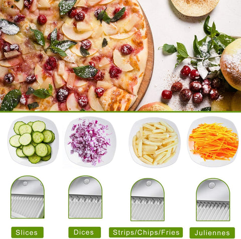 ONCE FOR ALL compact veggie chopper ideal for small kitchens