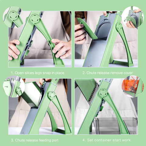 ONCE FOR ALL JS03 420 stainless steel blades deliver safe, durable performance