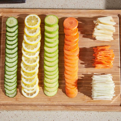 ONCE FOR ALL julienne and matchstick mode for versatile prep