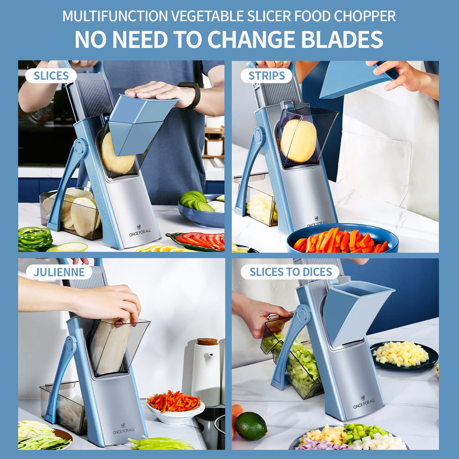 ONCE FOR ALL SkyBlue kitchen gadget as a versatile gift idea