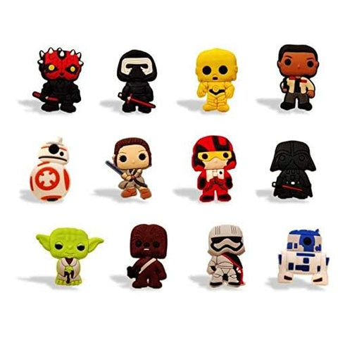 One Village Trading Star Wars magnets on the fridge add playful décor and light note holding