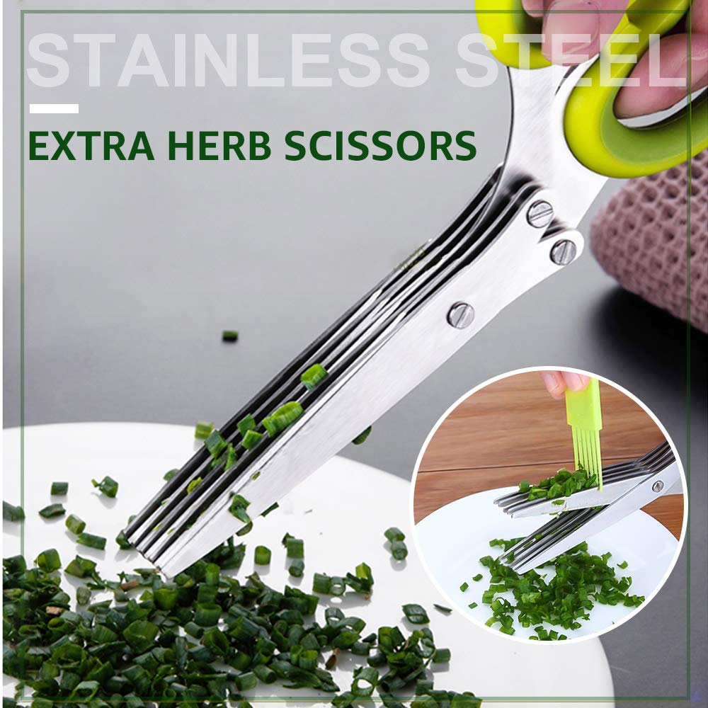OneBom free herb scissors included for quick herb prep.