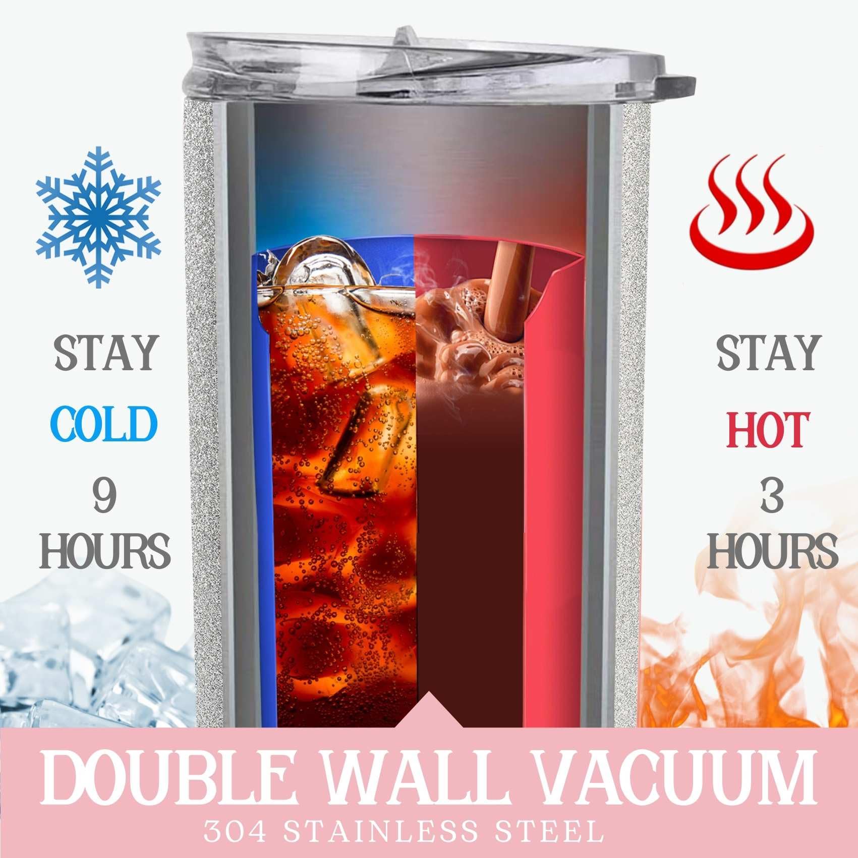Onebttl social work graduation gift tumbler in sleek silver