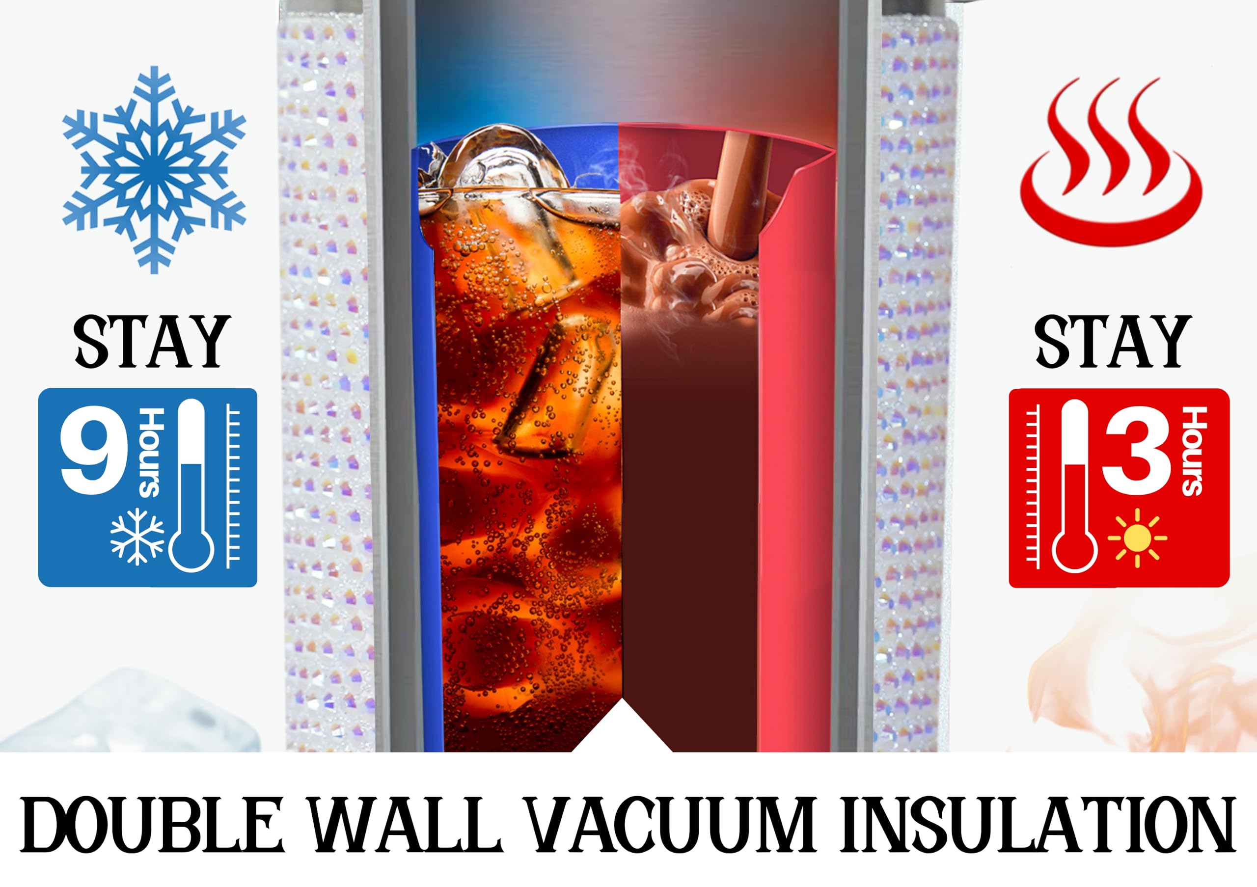 Onebttl Cheerleader Tumbler in cup holder for travel-friendly performance