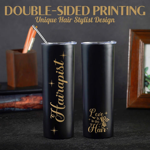 Onebttl double-wall insulated tumbler keeps beverages cold for hours.