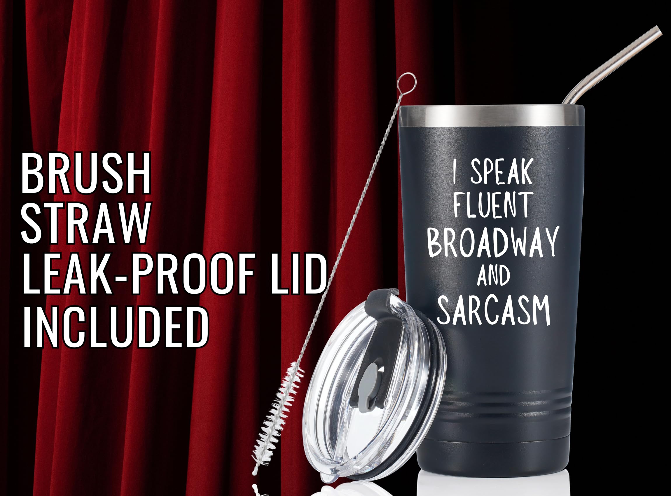 Onebttl gift-packaged tumbler ideal for theatre fans as a thoughtful gift