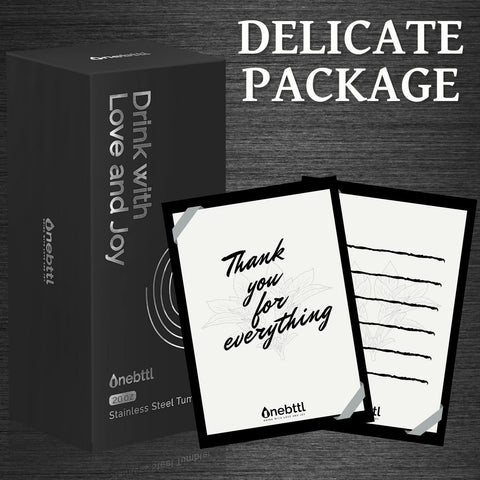 Onebttl gift-ready packaging simplifies gifting.