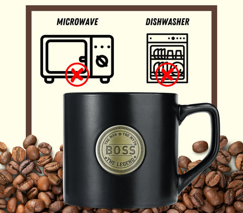 Onebttl mug suitable for hot or cold beverages throughout the day.