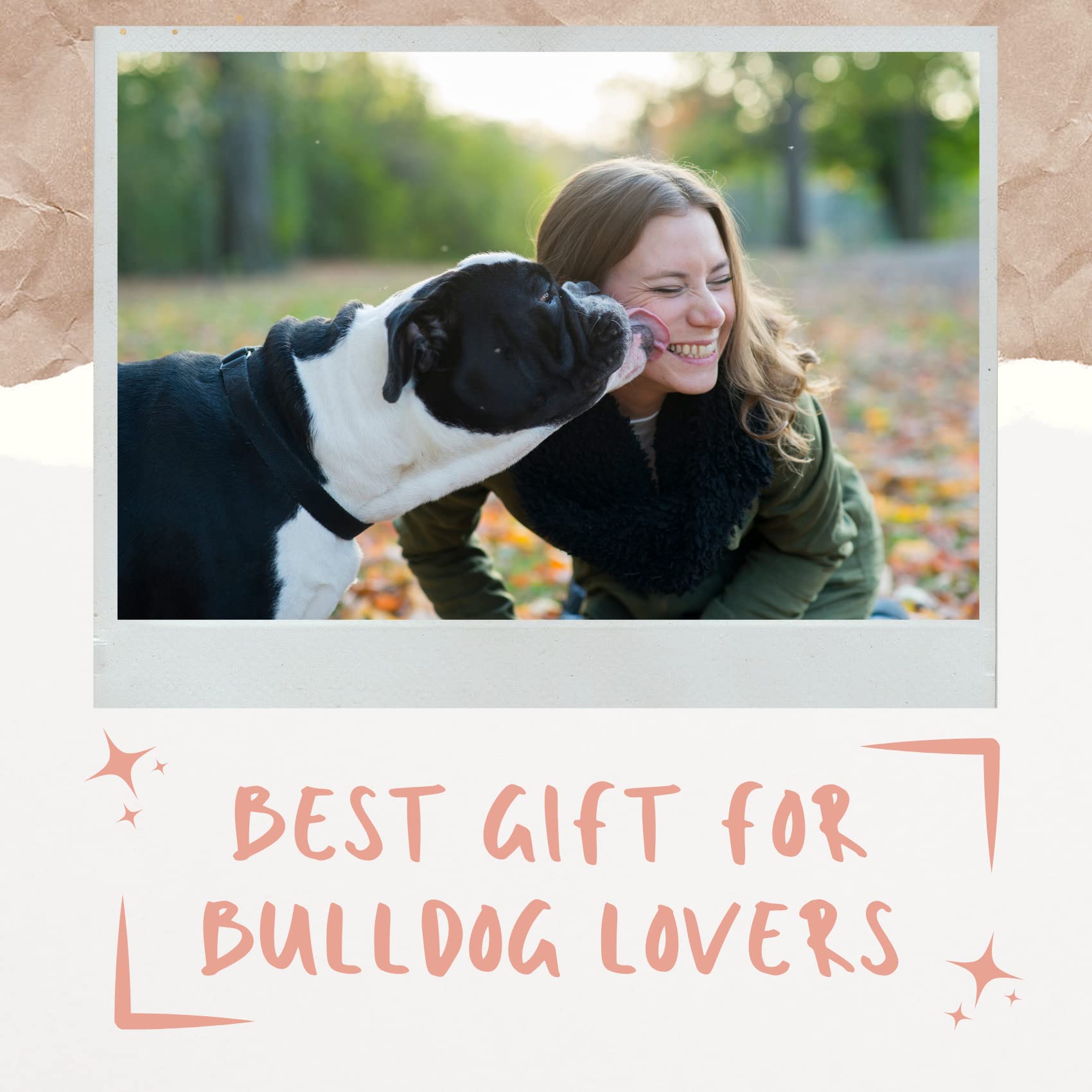 Onebttl rose gold 20 oz tumbler, Bulldog Mom theme, premium craft for dog lovers.