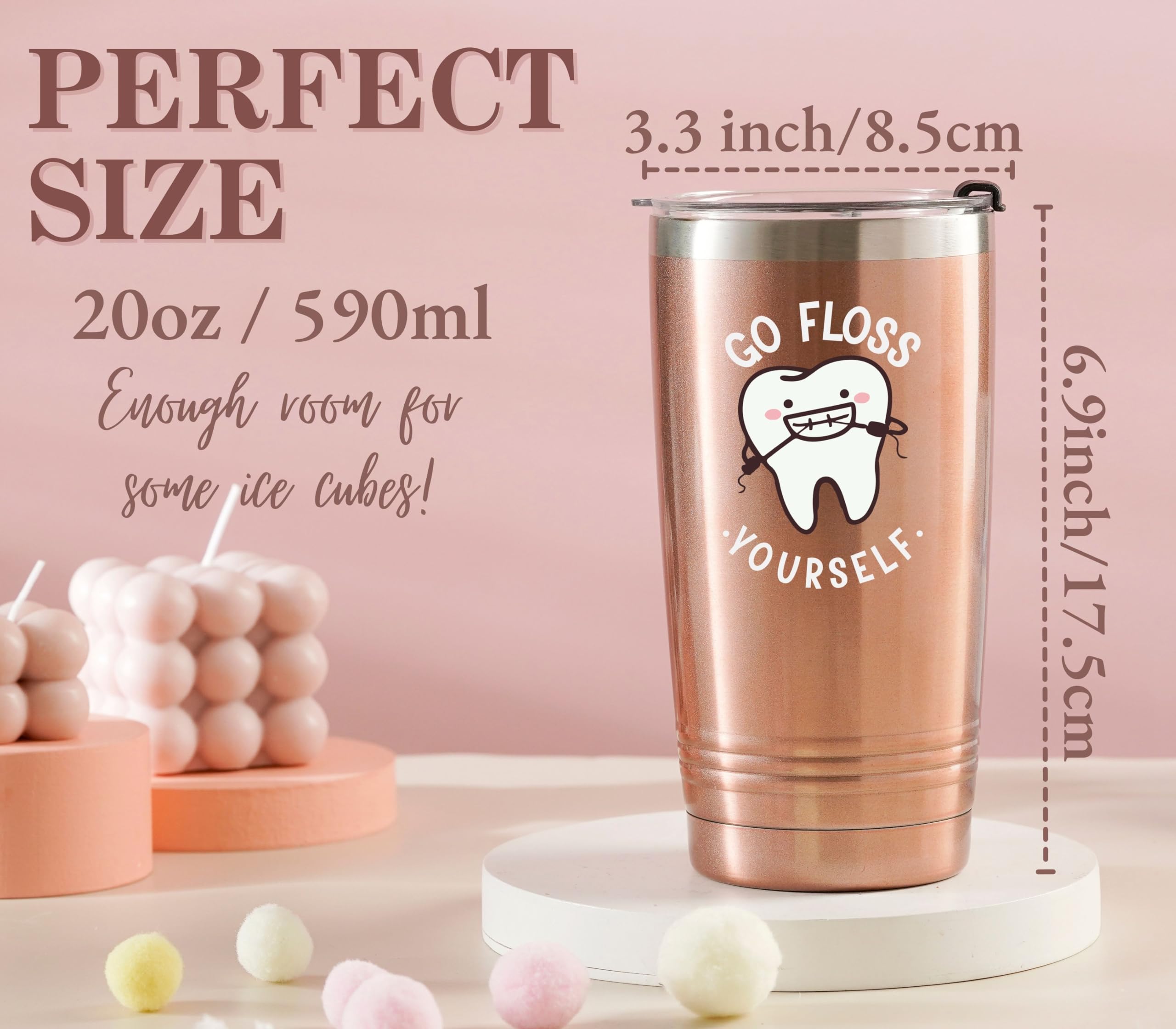 Onebttl stainless steel straw and cleaner included for easy on-the-go sipping.