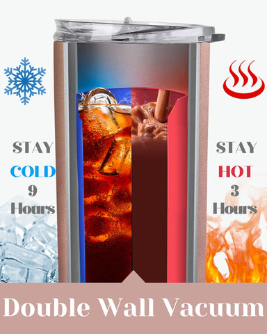 Onebttl Yorkie Mom double-wall design preserves drink temperature