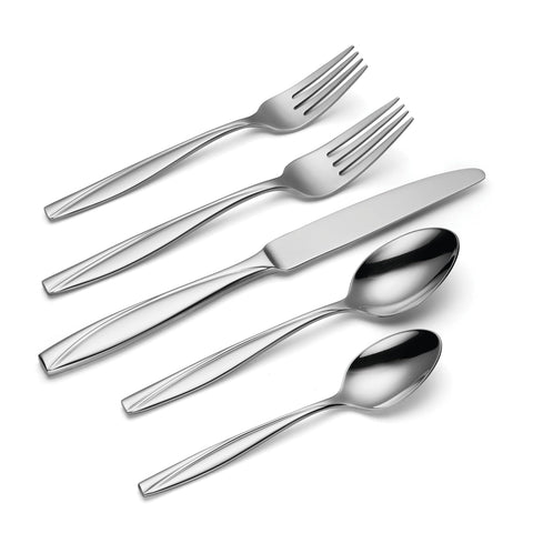 Oneida Camlynn Mirror flatware is dishwasher-safe for quick cleanup