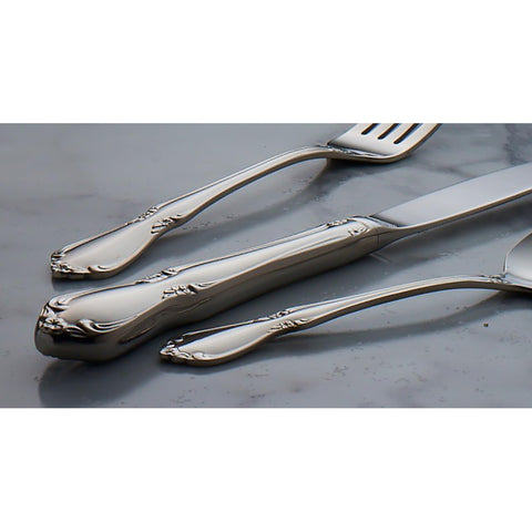 Oneida Chateau dishwasher safe design simplifies cleanup after meals.