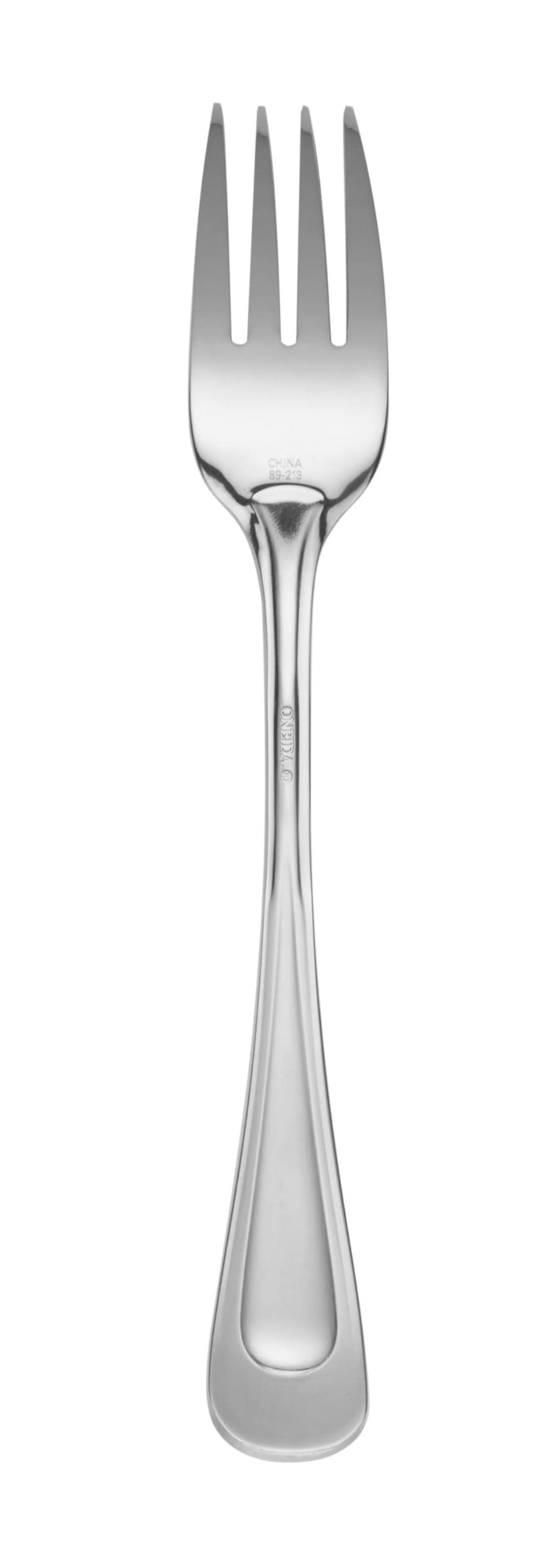 Oneida Satin Sand Dune dinner knife highlighting a refined edge for easy cutting