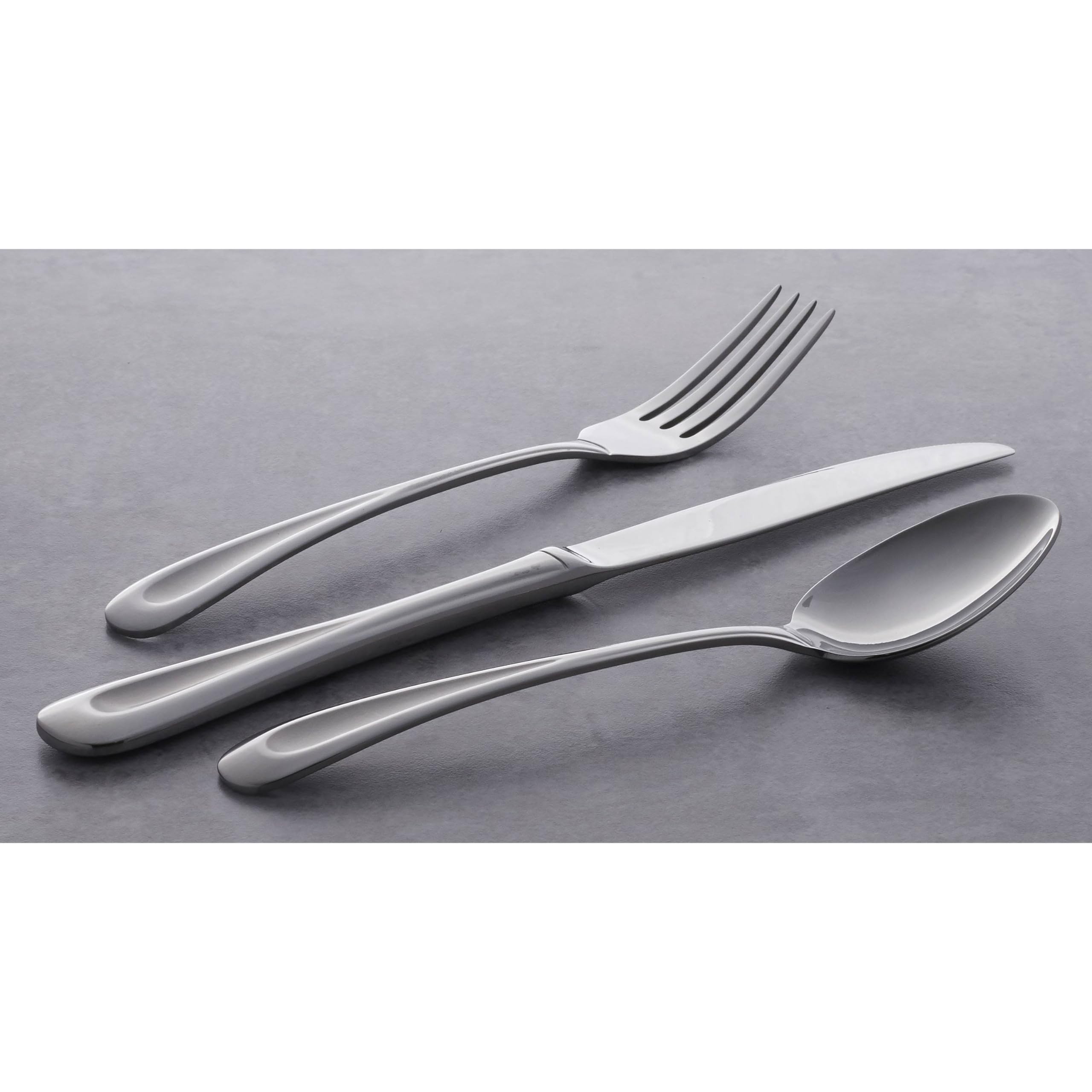 Oneida Satin Sand Dune sugar spoon and butter knife set for tea service