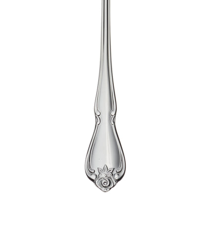 Oneida True Rose dishwasher-safe spoons maintain shine after washing.