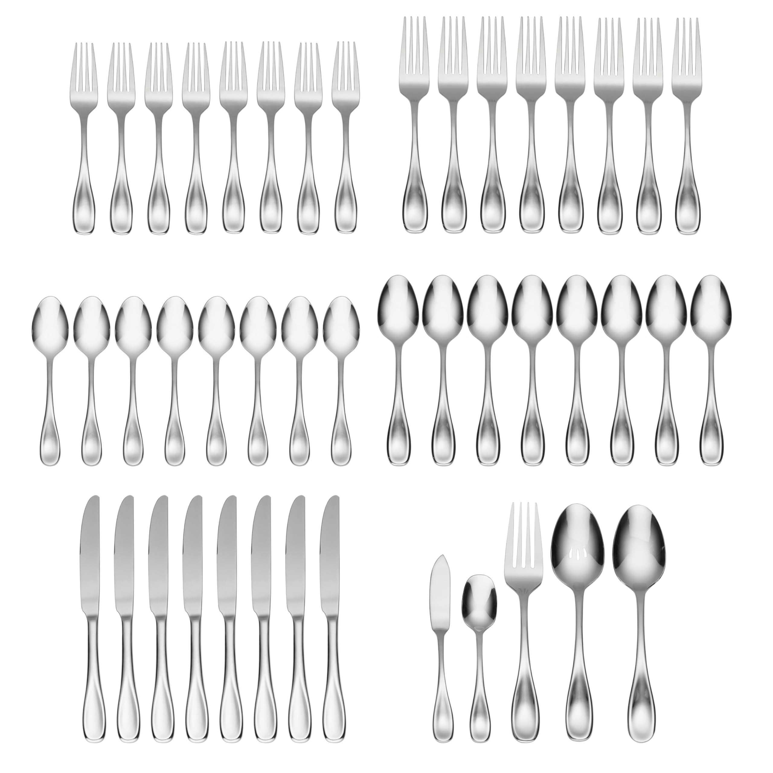 Oneida Voss serving utensils included for easy entertaining