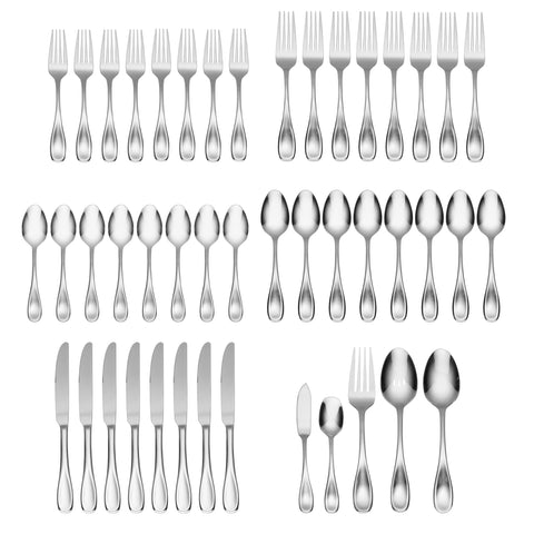 Oneida Voss serving utensils included for easy entertaining