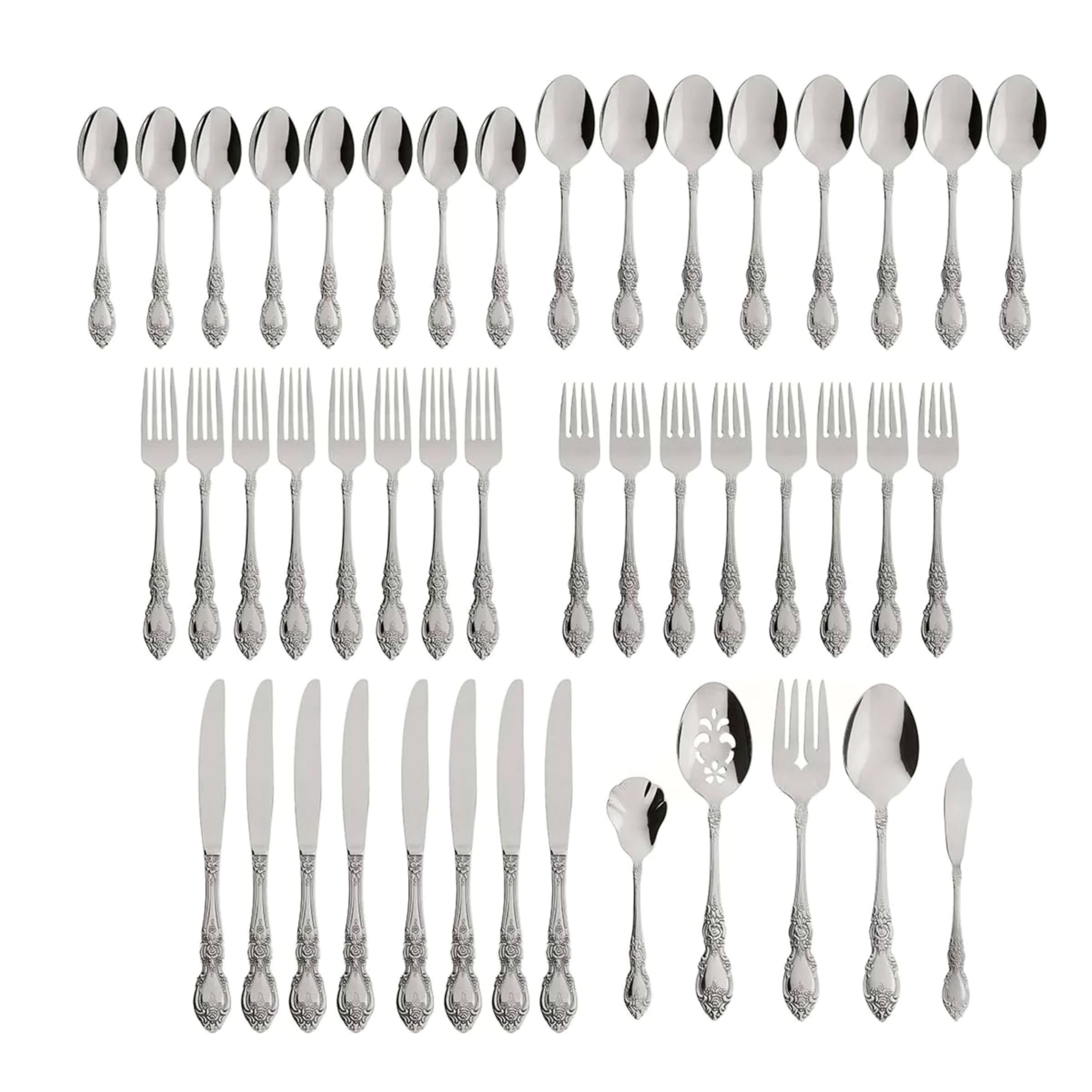 Oneida Wordsworth dinner spoon shine emphasizing gleaming impact on everyday dining.