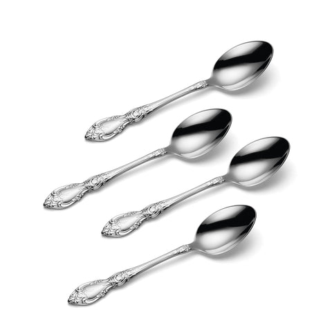 Oneida Wordsworth teaspoon with mirror finish, durable 18/0 stainless steel