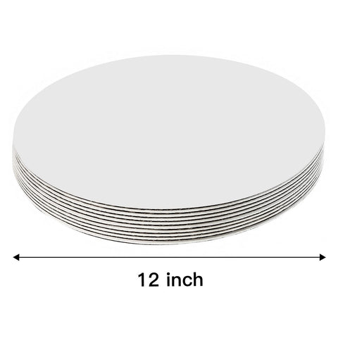 ONEMORE 12in white cake board supports heavy tiers without sagging