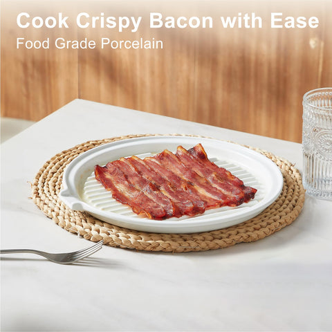 ONEMORE bacon tray is dishwasher-safe for easy cleanup after busy mornings.