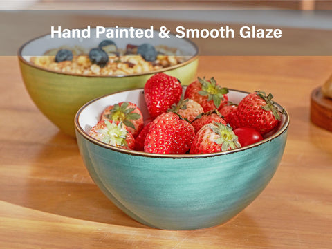 ONEMORE brown rim detail adds stylish contrast to dishes