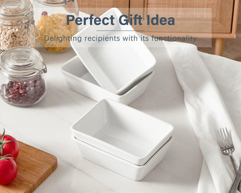 ONEMORE microwave and oven-safe dish versatile for reheating leftovers.