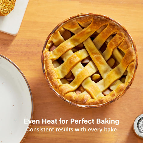 ONEMORE four-pack pie pans offering versatile weeknight baking.