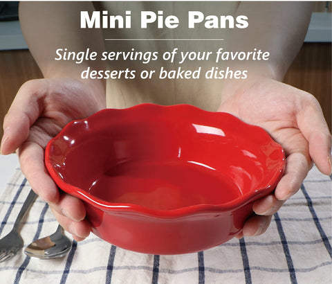 ONEMORE pie pan dishwasher-safe, convenient cleanup after baking.