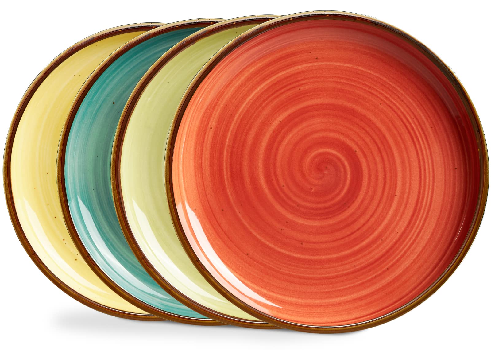ONEMORE porcelain 10.5-inch dinner plate for salads and mains
