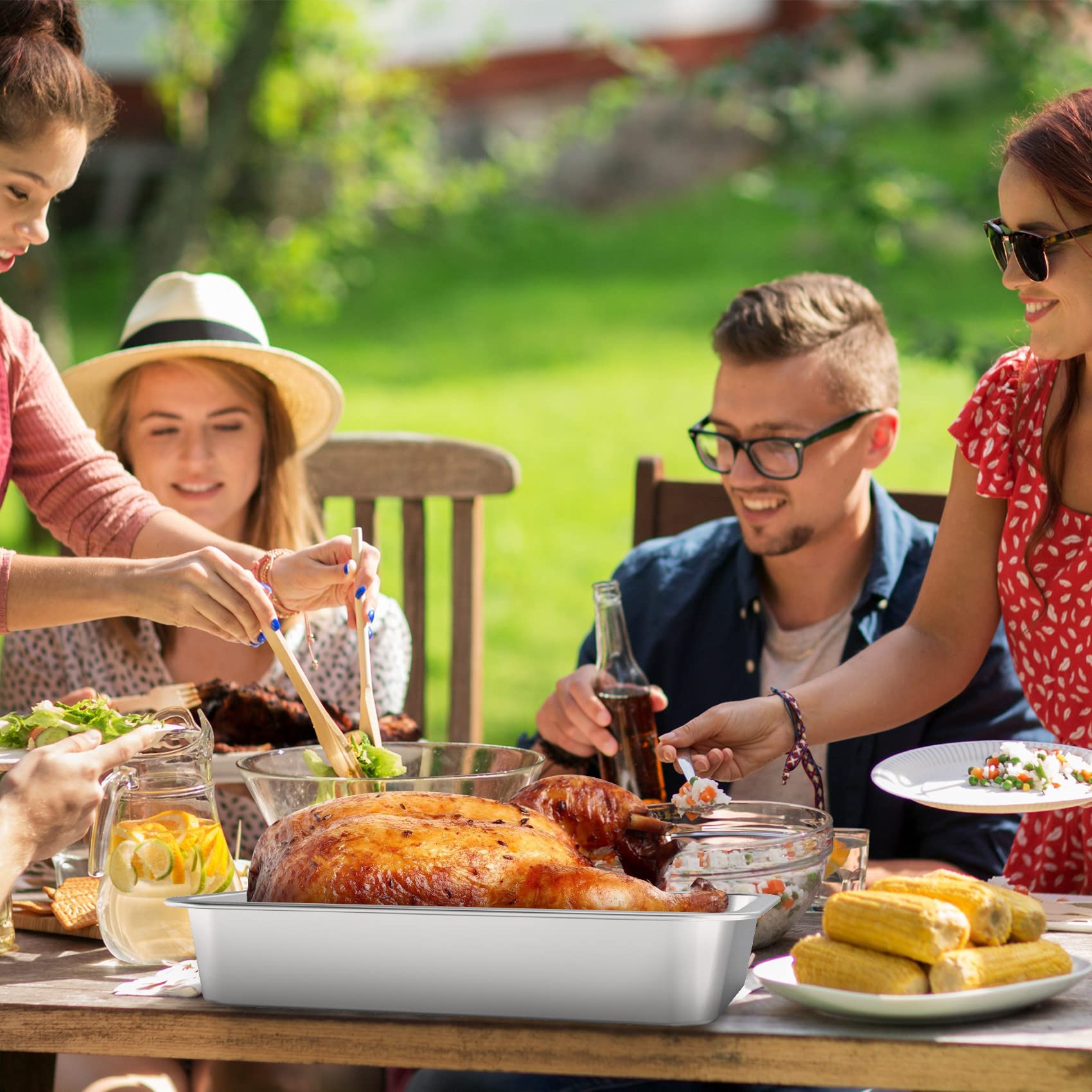 Onlyfire stainless steel pan supports a durable, eco-friendly kitchen