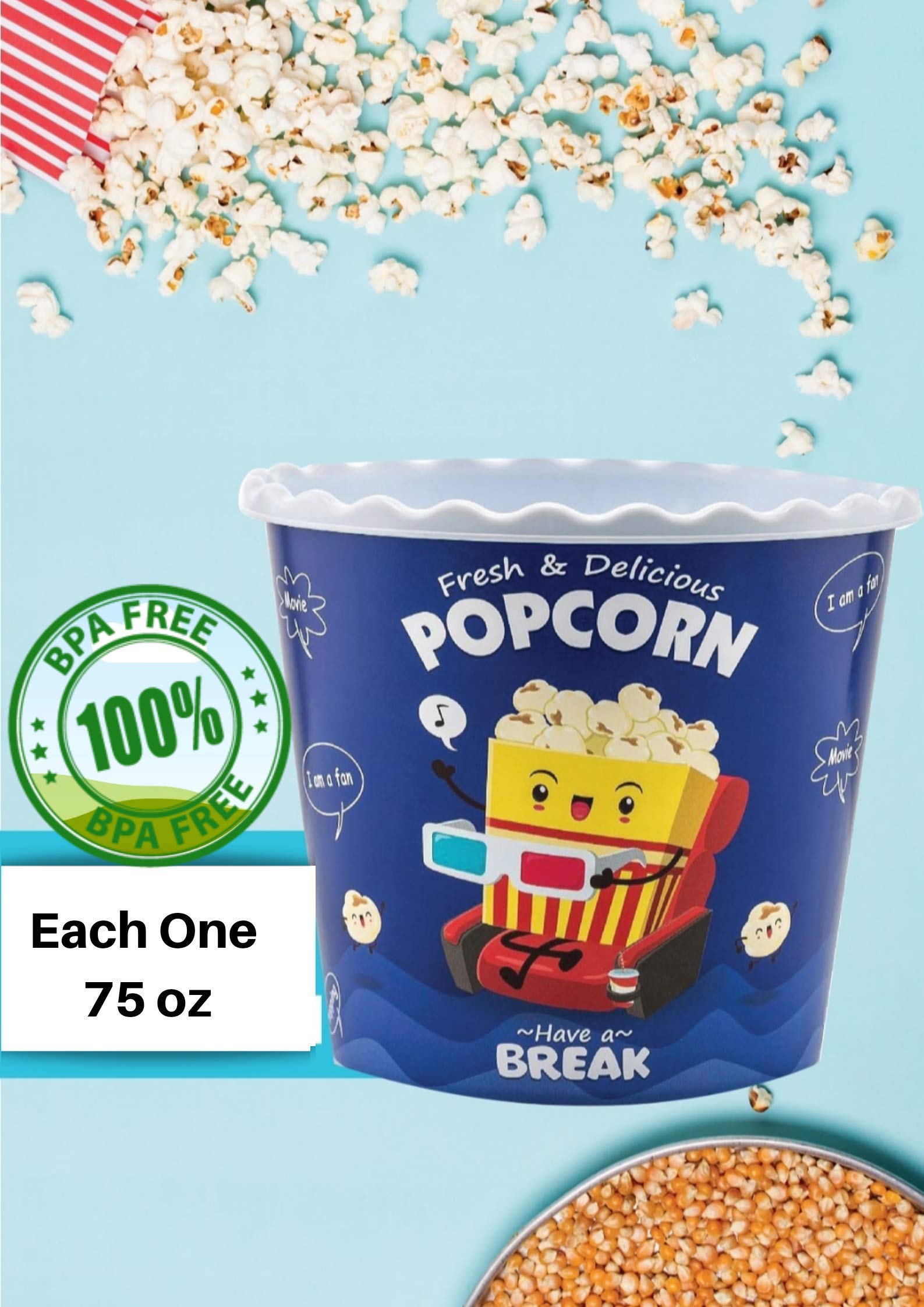 ONONEXPRESS European-made popcorn box with high quality.