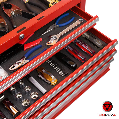 Cuts to fit with major toolbox brands.
