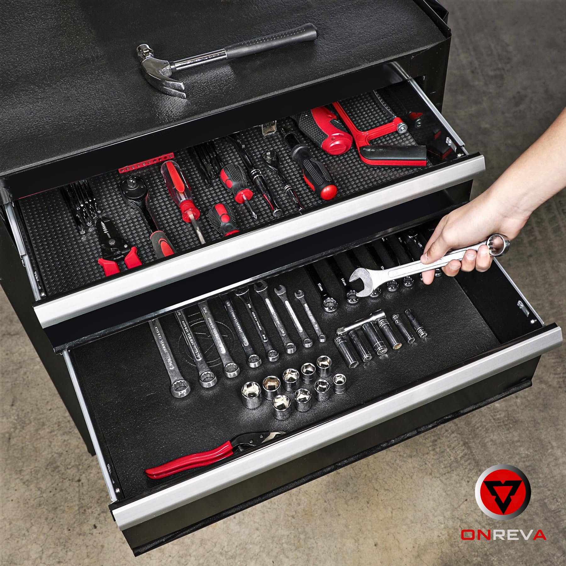 Ideal for drawers, shelves, and workbenches.