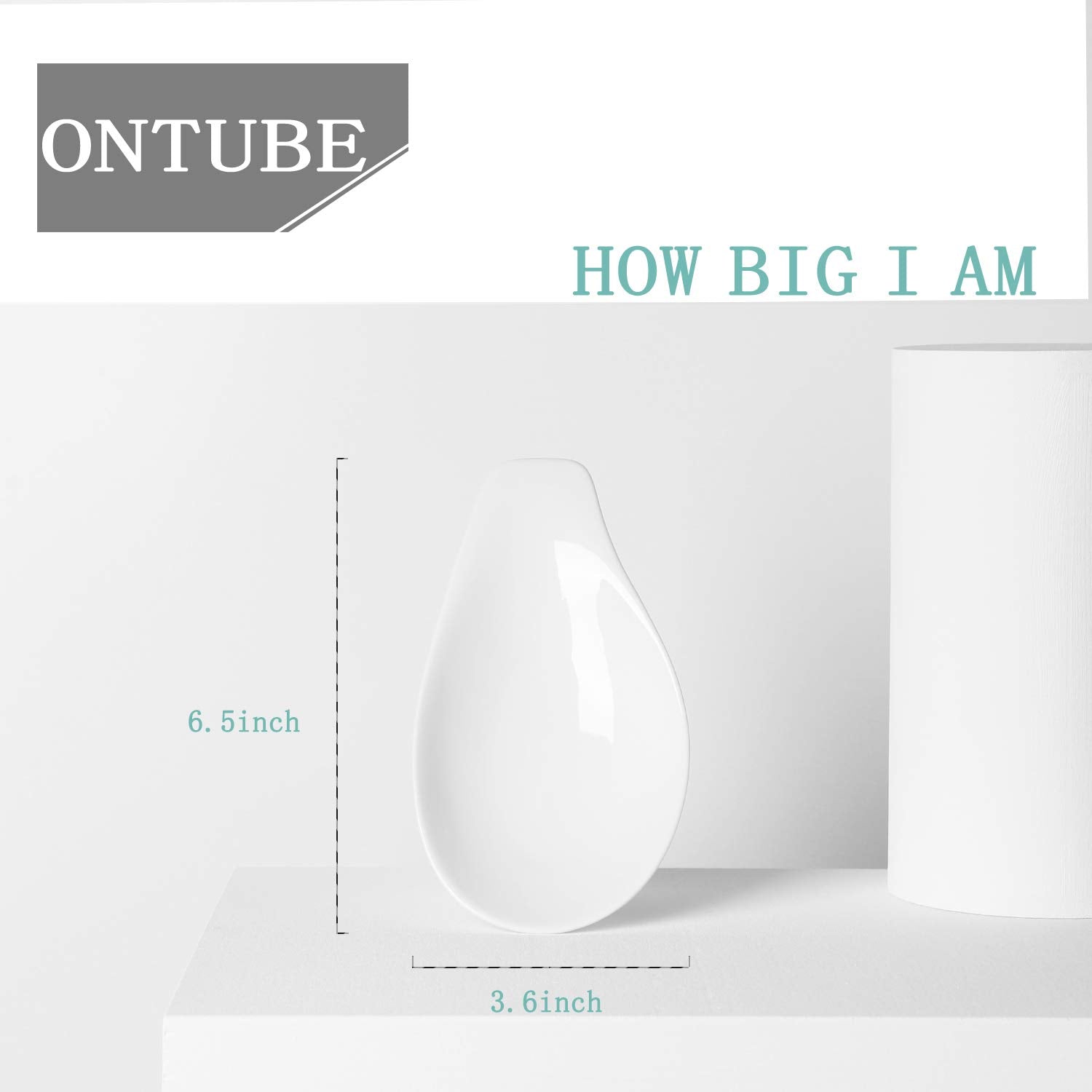 ONTUBE spoon rests labeled as dishwasher-safe for simple cleanup.