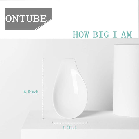 ONTUBE spoon rests labeled as dishwasher-safe for simple cleanup.