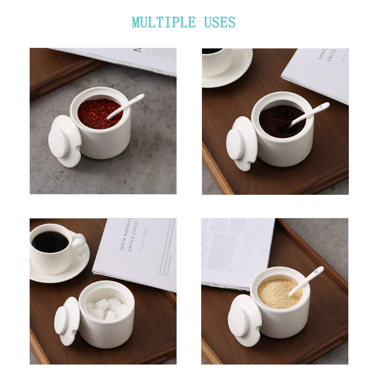 ONTUBE dishwasher-safe ceramic finish is smooth and easy to clean after meals.
