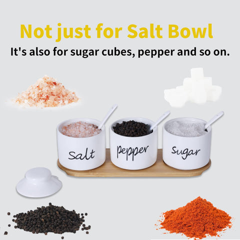 Versatile ONTUBE Farmhouse spice container for sugar, salt, and seasonings.