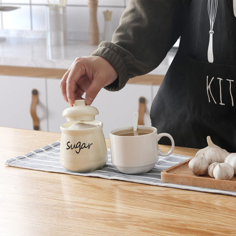 ONTUBE sugar bowl multi-use for spices and dry ingredients.