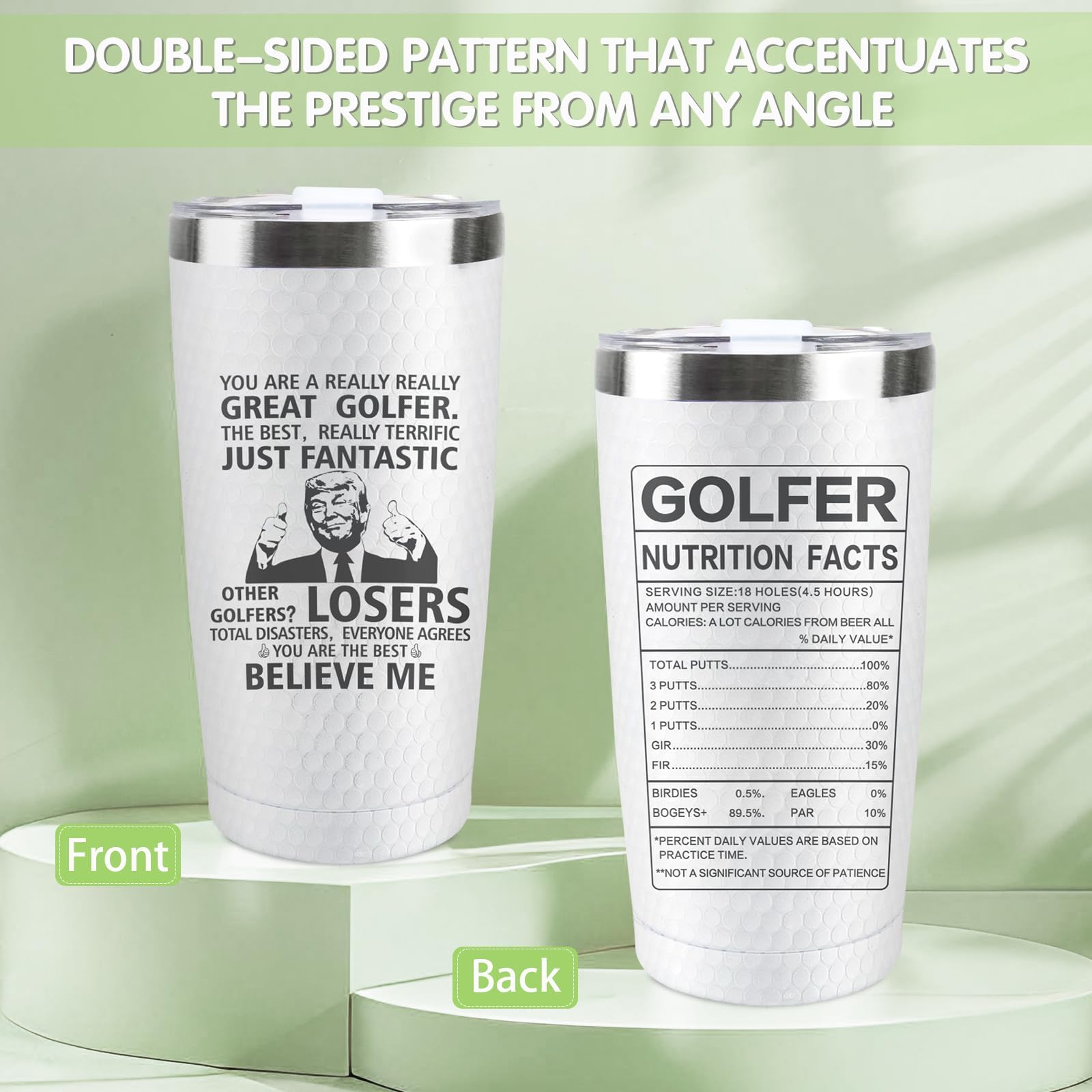 OOINQQ stainless steel 20 oz tumbler for durable outdoor use