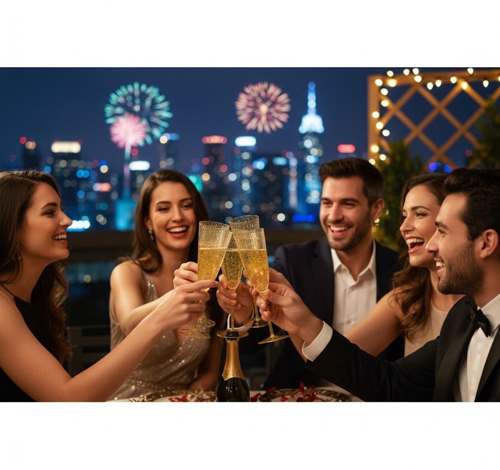 Oojami 6 oz plastic champagne glasses support carefree celebrations